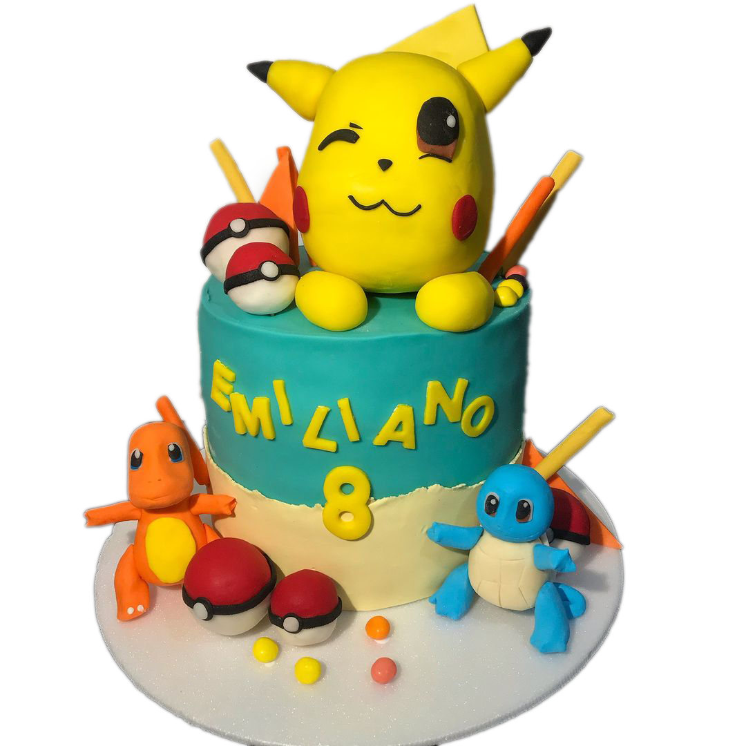 torta-personalizada-pokemon-niño-medellin