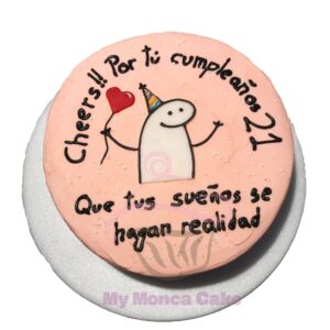 Torta Meme Cumpleaños