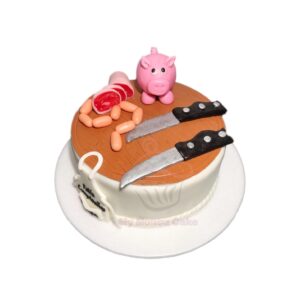 Torta Personalizada Profesiones Carnicero