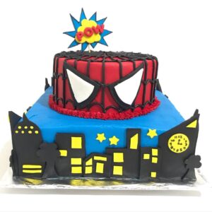 Pastel de Spiderman