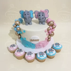 Torta de Revelación de Genero
